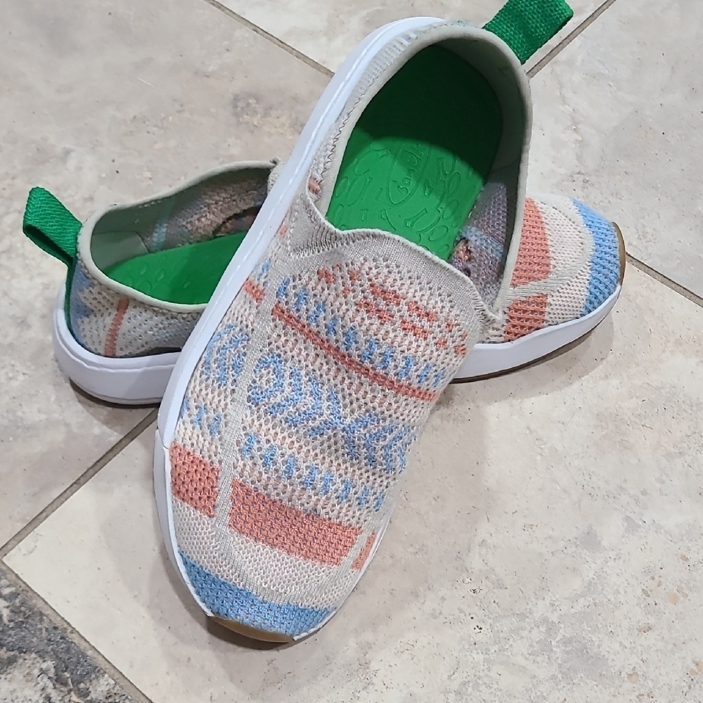 Sanuk Multicolor Knit Womens Slippers - Picture 7 of 9